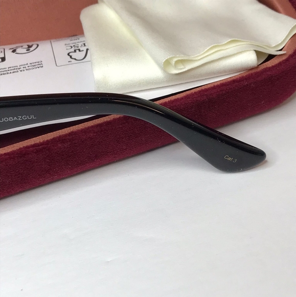New- 💯 Original Gucci GG0325S W 001 Cat Eye Sunglasses - Picture 10 of 11